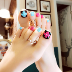 nail decoration, Flowers, art, Colorful