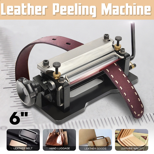 Manual Leather splitter DIY skiver peeler leather Craft Edge