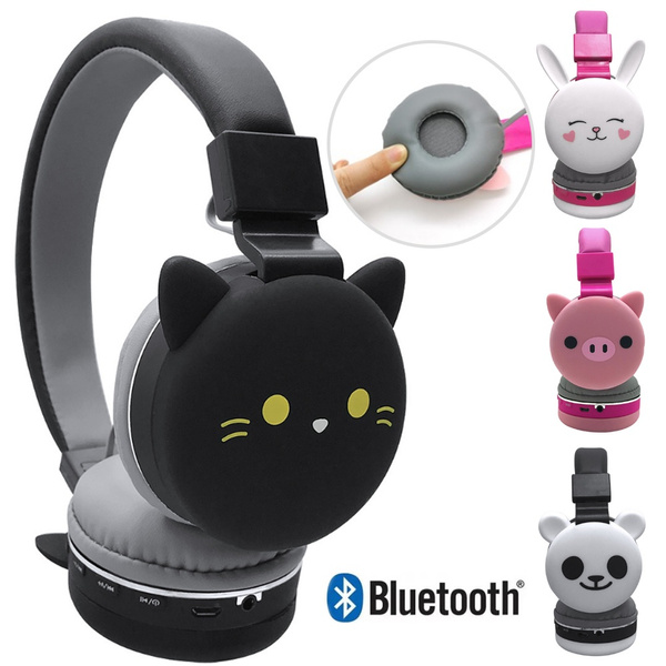 Bluetooth cat ear discount headphones