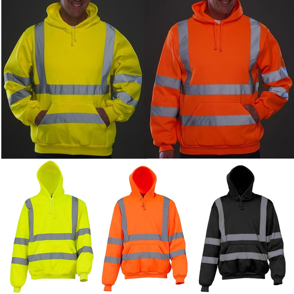 Sudadera De Hombre De Alta Visibilidad Para Trabajo En Carre Sudadera De Hombre De Alta Visibilidad Para Trabajo En Carre