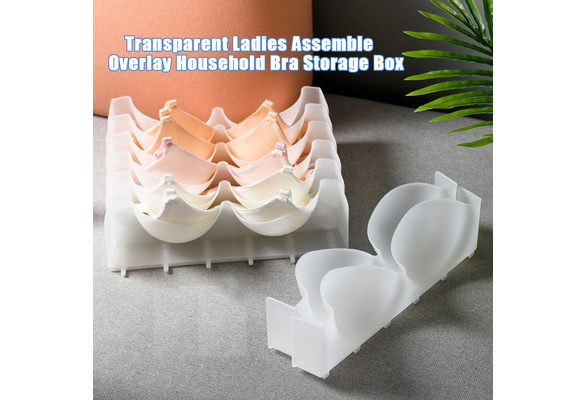 6pcs Bra Storage Box Bra Box Closet Underwear Organizer Drawer