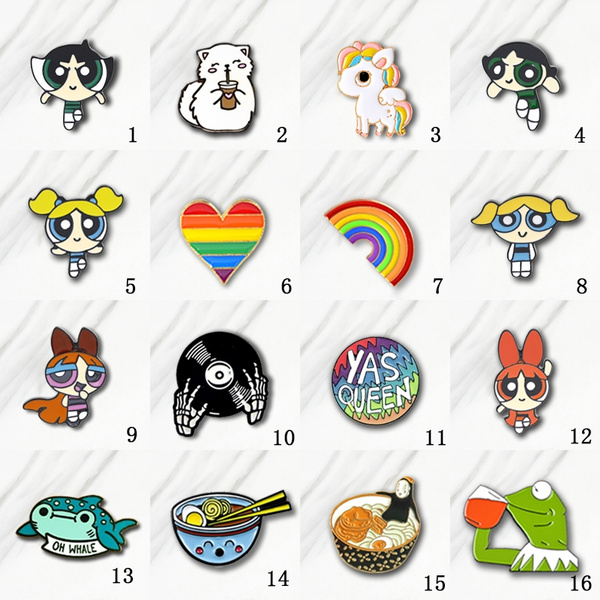 Enamel Brooch Japanese Style Cartoon Colorful Characters Cute Cat Cool Frog Animal Brooch Fun Brooch Badge Lapel Pin Costume Decoration Gift Idea | Wish Enamel Brooch Japanese Style Cartoon Colorful Characters Cute Cat Cool Frog Animal Brooch Fun Brooch Badge Lapel Pin Costume Decoration Gift Idea | Wish