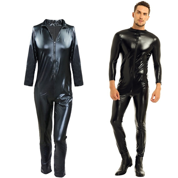 Sexy Mens Lingerie Long Sleeve Catsuit Bodysuit Jumpsuit Clubwear sexy-mens-lingerie-long-sleeve-catsuit-bodysuit-jumpsuit-clubwear