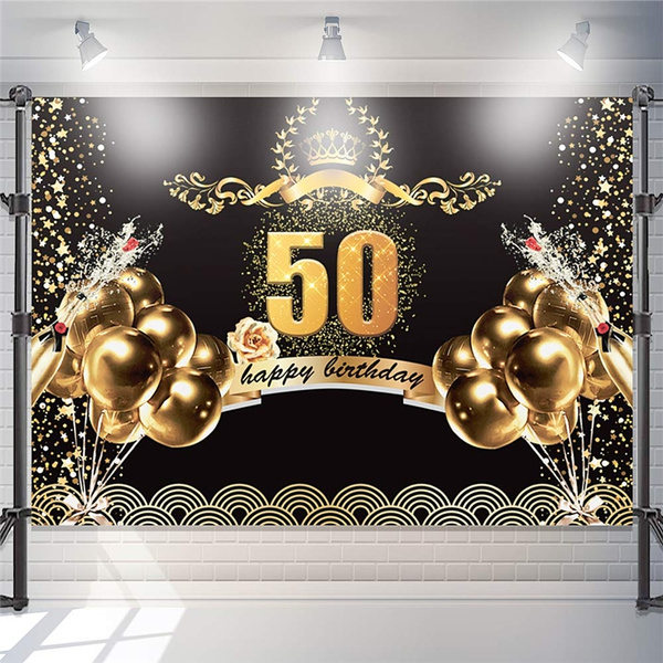 50th Birthday Banner 50th Birthday Banner