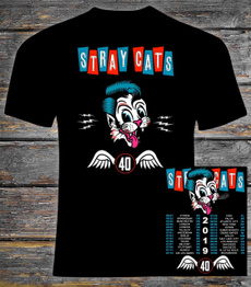 straycatsband, straycats40year, Fashion, Shirt