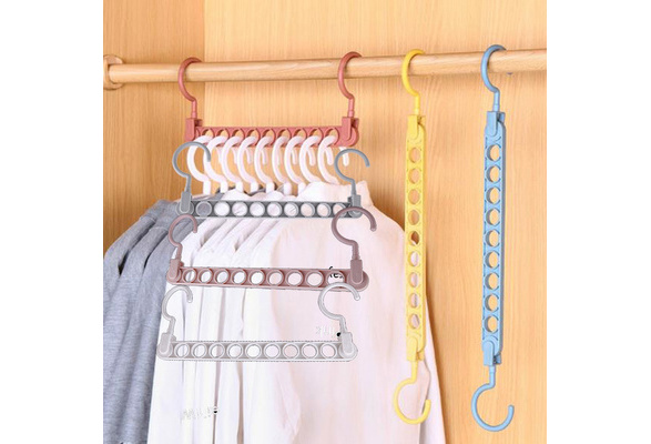 1 Pcs Practical Hanger Closet Storage Closet Clothes Hook Space