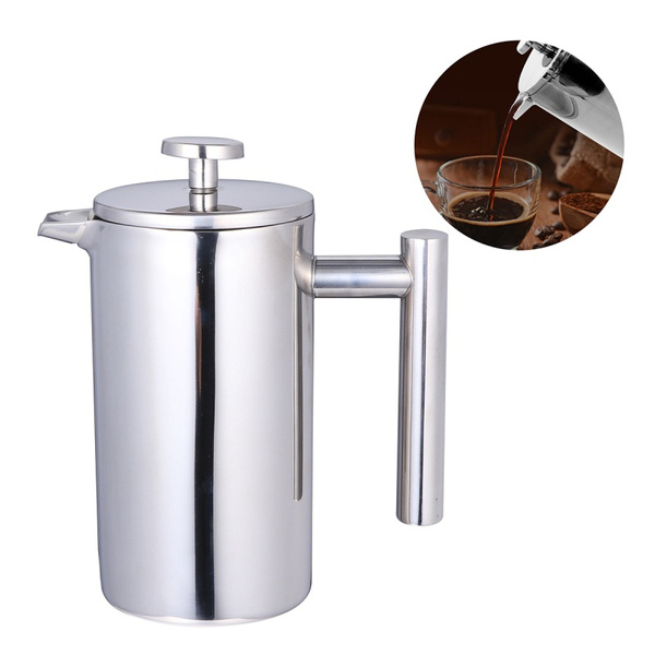 350ml/800ml/1000ml French Press Coffee Maker Stainless Steel