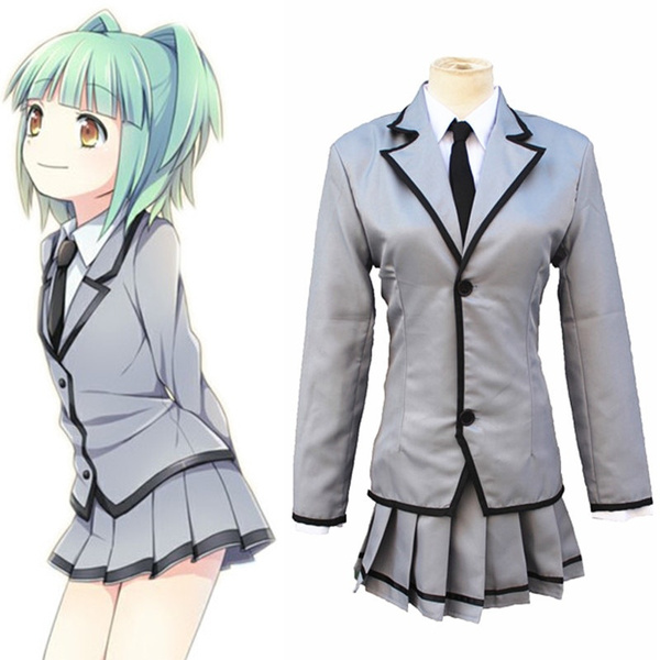 Assassination Classroom Chino Maple Ganghui COS ropa niñas uniformes escolares falda uniforme Cosplay Anime traje | Wish Assassination Classroom Chino Maple Ganghui COS ropa niñas uniformes escolares falda uniforme Cosplay Anime traje | Wish