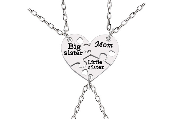 Sister Necklace, Gift For Sister, Thank You Necklace, Gift For Big Sis –  Rakva