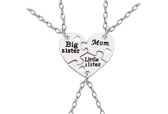 Mom and sister store necklaces