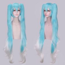 wig, Blues, Cosplay, Vocaloid