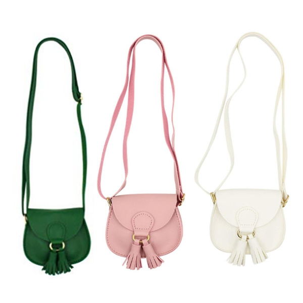 Girls Shoulder Bag Little Girls Handbag Mini Flap Bag Purse Small Wallet  Bag Crossbody Bag for Girls Kids Toddler-White