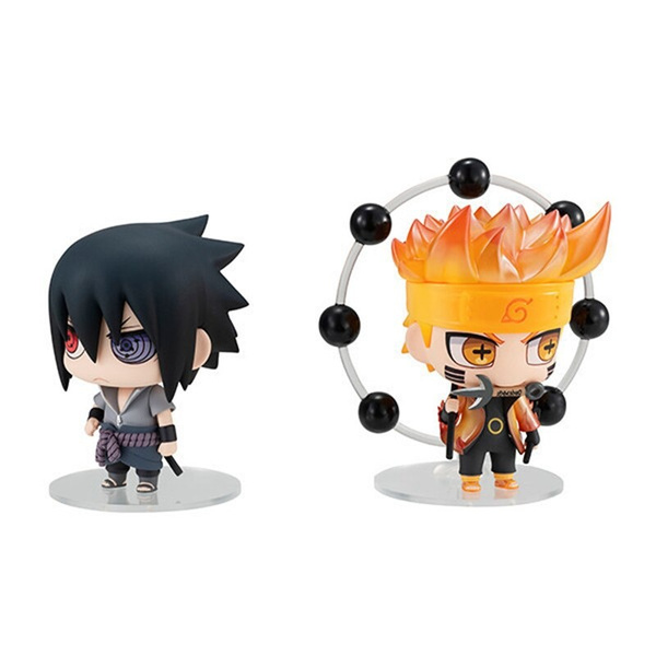 NARUTO Uzumaki Naruto Sasuke Pain Figure Children's Cartoon Schoolbag  Multifunctional Large-capacity Stationery Storage Box Toys