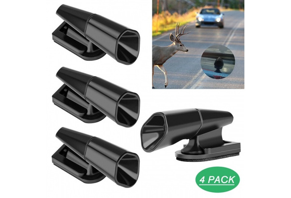 4pcs Black Ultrasonic Car Alert Whistle Warning Animal Deer Repeller Alarm | Wish 4pcs Black Ultrasonic Car Alert Whistle Warning Animal Deer Repeller Alarm | Wish