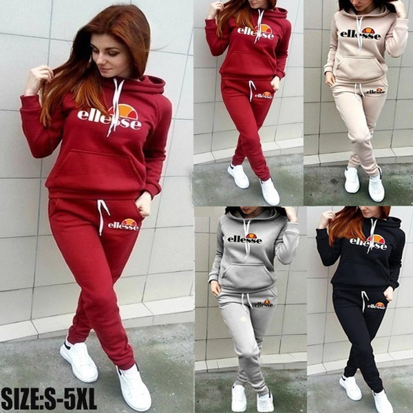 Womens ellesse hotsell tracksuit set