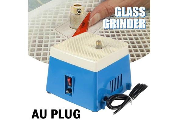 Plug 220V Mini Portable Stained Glass Grinder Diamond Automatic Art Grinding New 