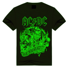 Fashion, Sleeve, Tops, acdc