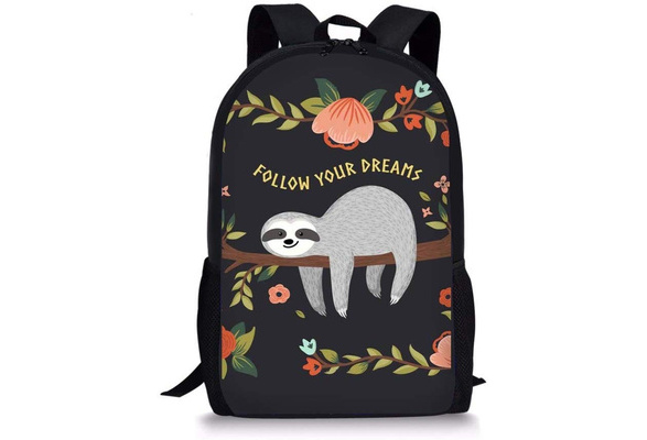 Sloth Animal Backpack 5.5in*12.5in*16.5in | Wish