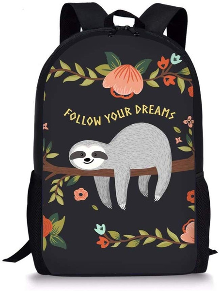 Sloth Animal Backpack 5.5in*12.5in*16.5in | Wish