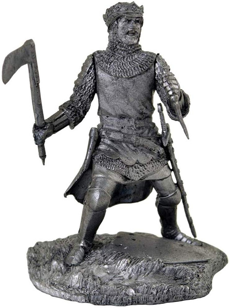 Richard the Lionheart 54mm miniature figurine Tin toy soldiers King Richard I 