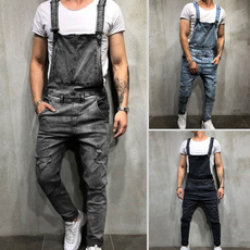 men's jeans, trousers, pants, bibpant