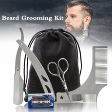 beardgroomingkit, beardtool, Stainless Steel, beautyandhealth