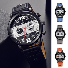 Fashion, Casual Watches, leather strap, leather