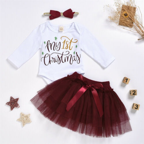 my first christmas girl outfit