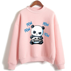Fashion, Hoodies, pandasweatshirt, pandasweatshirtpullover