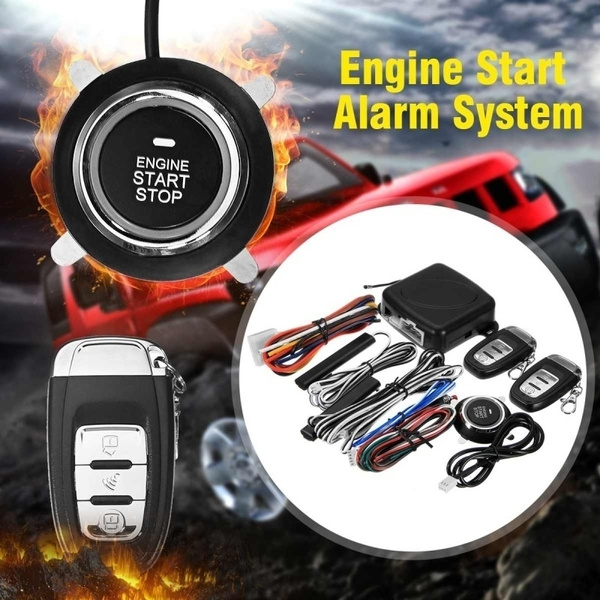 12V General Car Keyless Entry Engine Start Remote Ignition Starter Stop