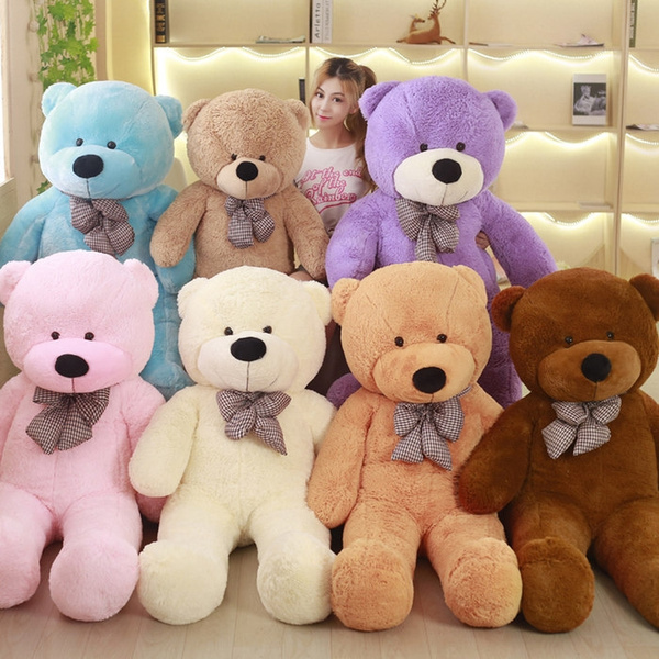 2019 Giant Big Cute Huge Stuffed Teddy Bear Plush toys Soft doll Pink Love 60CM 