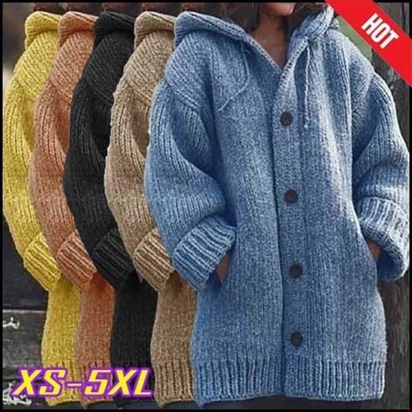 plus size maxi sweater coats