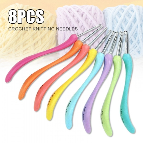 Crochet Knitting Accessories  Ergonomic Crochet Hook Set