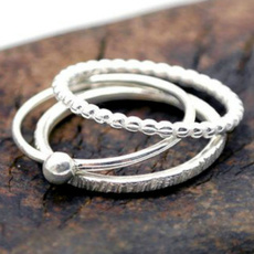 Couple Rings, 925puresilver, Jewelry, 925 silver rings