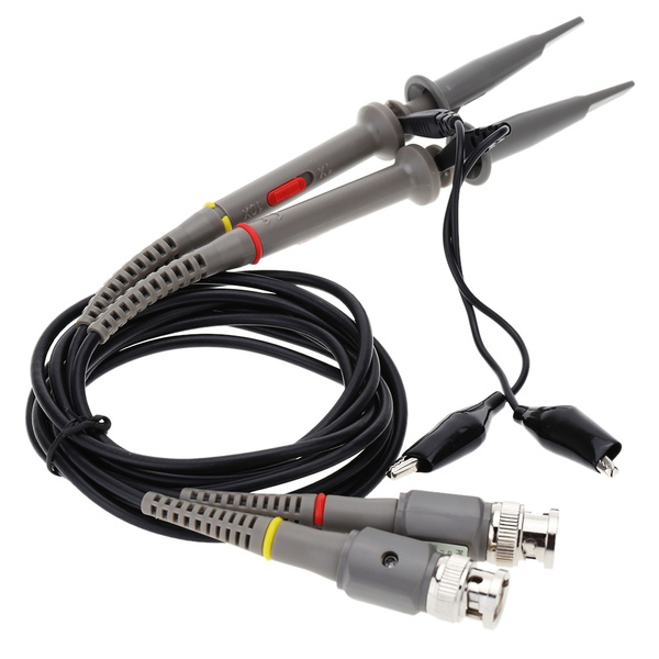 40MHz 1X 10X Oscilloscope Probe With Retractable Hook Tip Maker Rings