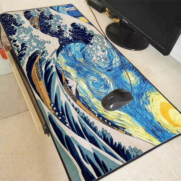 great wave mouse mat