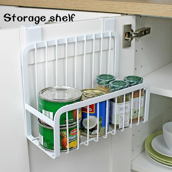 Household Items Cabinets Hanging Basket Kitchen Condiment Racks Shelf Wish