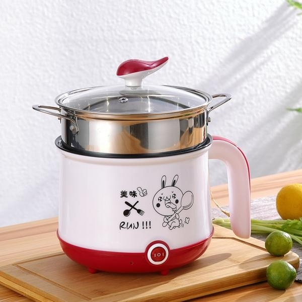 Cool New 220V Multifunctional Rabbit Single/Double Layer Electric Rice  Cooker Cooking Pot