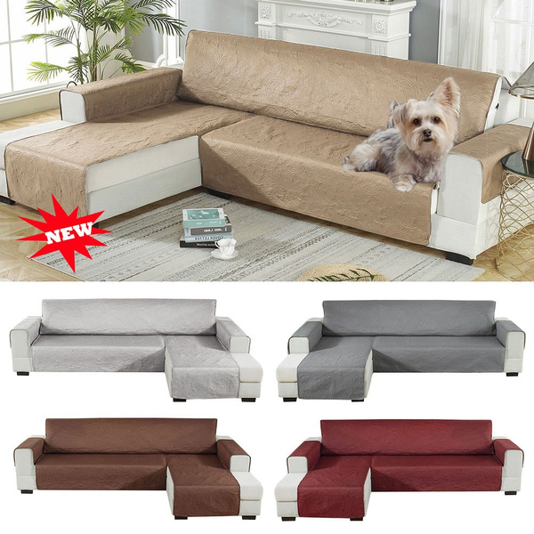 L Shape Pets Sofa Slipcover Waterproof, L Shaped Sectional Sofa Covers