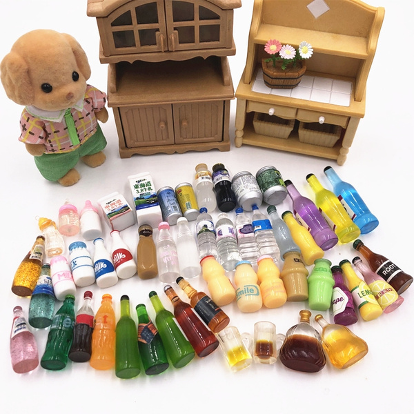 1 Set/8pcs mini dollhouse miniature accessories mini color pencil FJ
