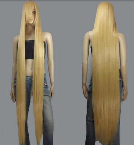 Blonde 150cm wig hotsell