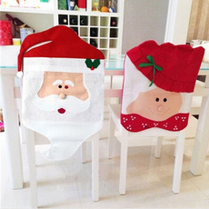 Foldable, chaircover, chairdecor, Christmas