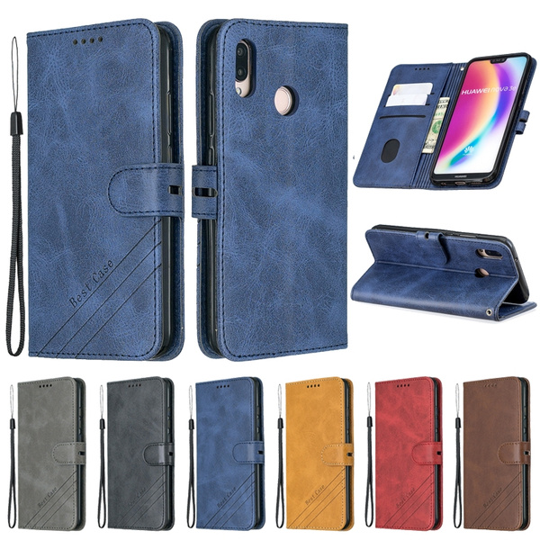 Huawei P20 Lite Case Leather Flip Case For Funda Huawei P20 lite Phone Case Etui Huawei P20 Pro P 20 Cover Magnetic Wallet Cover