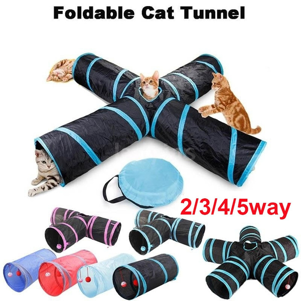 plastic cat tunnel