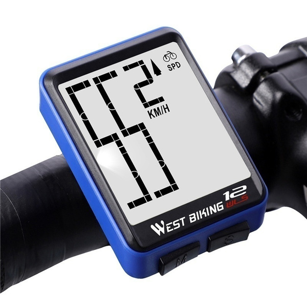 Big Digital Speedometer and Odometer For MTB Road Bicycle Waterproof ...