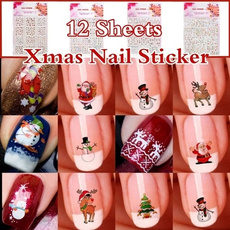 nail decals, art, christmasnail, Beauty