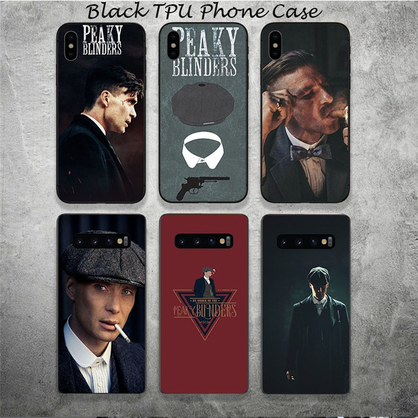 Peaky Blinders Thomas Shelby soft black Phone Case TPU Case for iPhone X XS XR XS MAX 5S SE 6S Plus 7 8 Plus Samsung Galaxy S3 S4 S5 S6 S7 S8 S9 S10