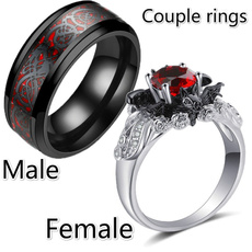Couple Rings, Steel, Jewelry, titanium steel rings