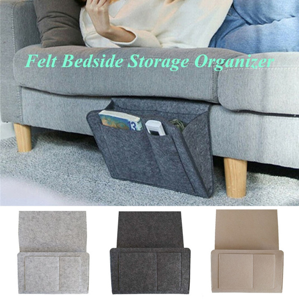 Creative Felt Bedside Table Sofa, Sofa Storage Bags