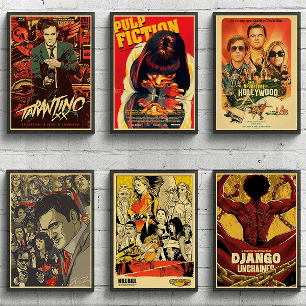 Home Décor Wall Hangings Quentin Tarantino Retro posters Wall Décor